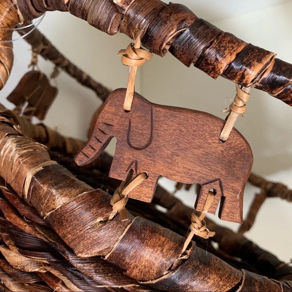 Large elephant basket